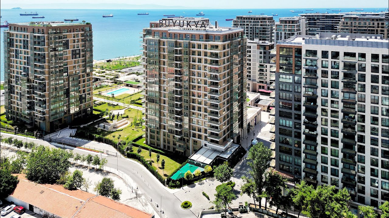 BÜYÜKYALI-FİŞEKHANE PROJESİNDE DENİZ MANZARALI 2+1 SATILIK DAİRE