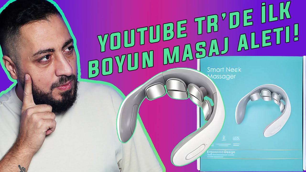 BOYUN AĞRILARINDAN KURTUL ! Smart Neck Massagger JT-66 Masaj Aleti#reklam #değildir
