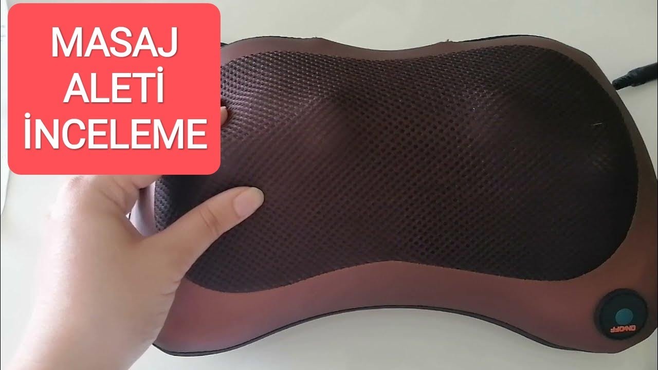 Masaj Aleti İnceleme ve Kullanımı - Masaj Yastığı