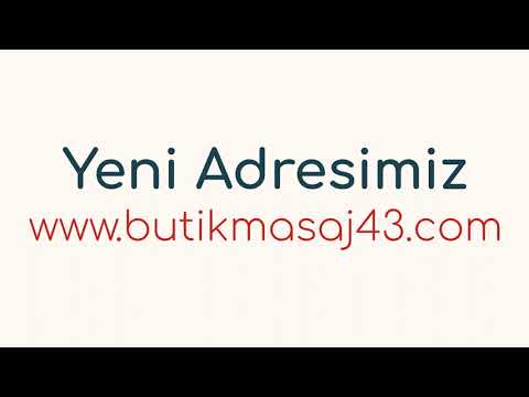 Butik Masaj Yeni Adres - www.butikmasaj43.com