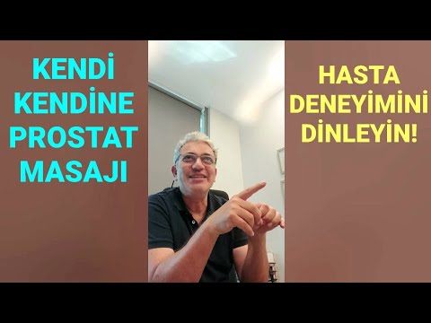 KENDİ KENDİNE PROSTAT MASAJI SONRASI HASTAMIZIN DENEYİMLERİ