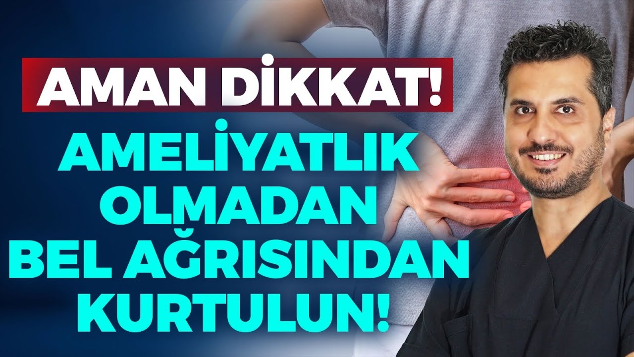 DİKKAT! Bu Tüyolar Bel Fıtığı İçin Altın Değerinde! Ameliyat Olmadan Bel Ağrısından Kurtulun!