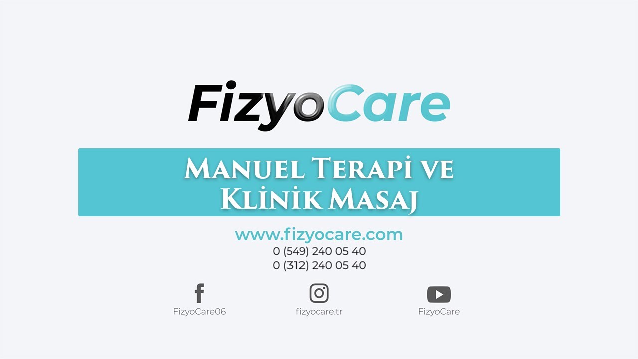 Manuel Terapi ve Klinik Masaj - FizyoCare
