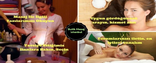 İstanbul’da Masaj İçin Bağımsız Masöz Bulun